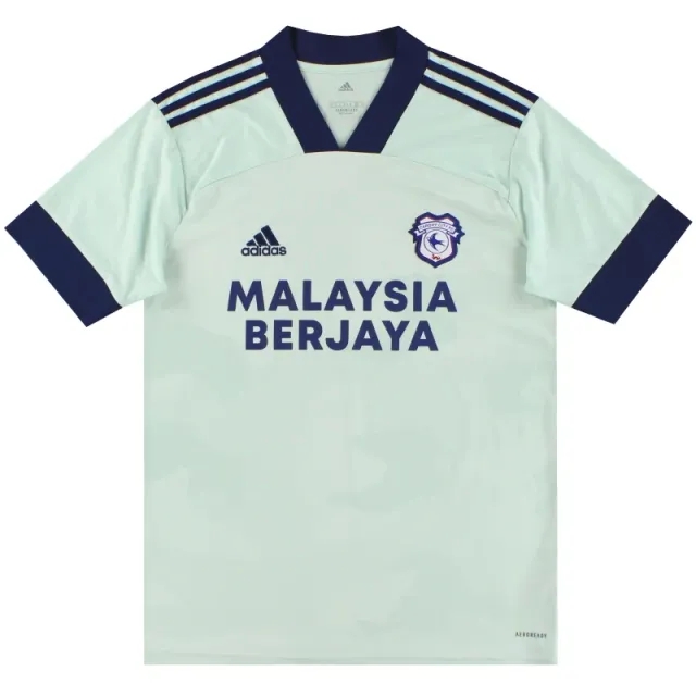 2021-22 Cardiff City adidas Third Shirt M - Cardiff City / Excellent 