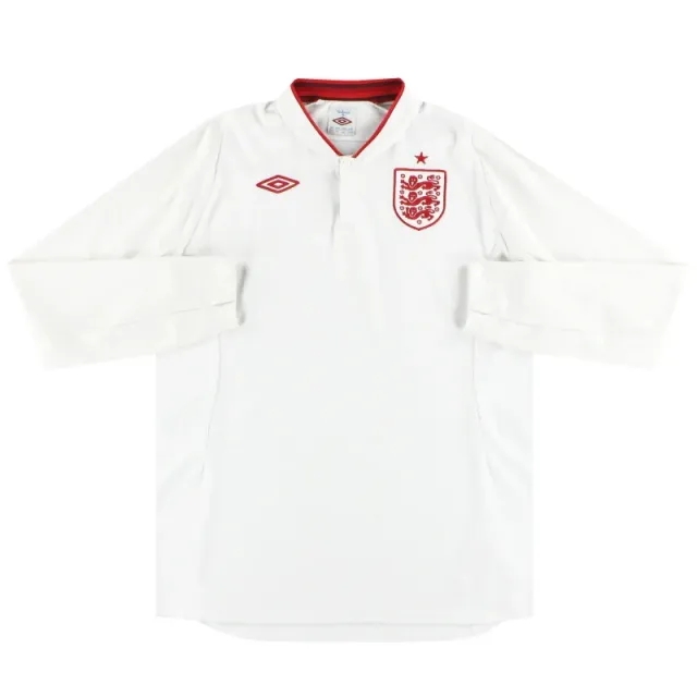 2012-13 England Umbro Home Shirt L/S XL - England / Very good 
