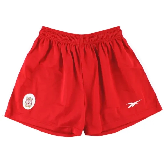 1998-00 Liverpool Reebok Home Shorts *Mint* L - Liverpool / Mint 