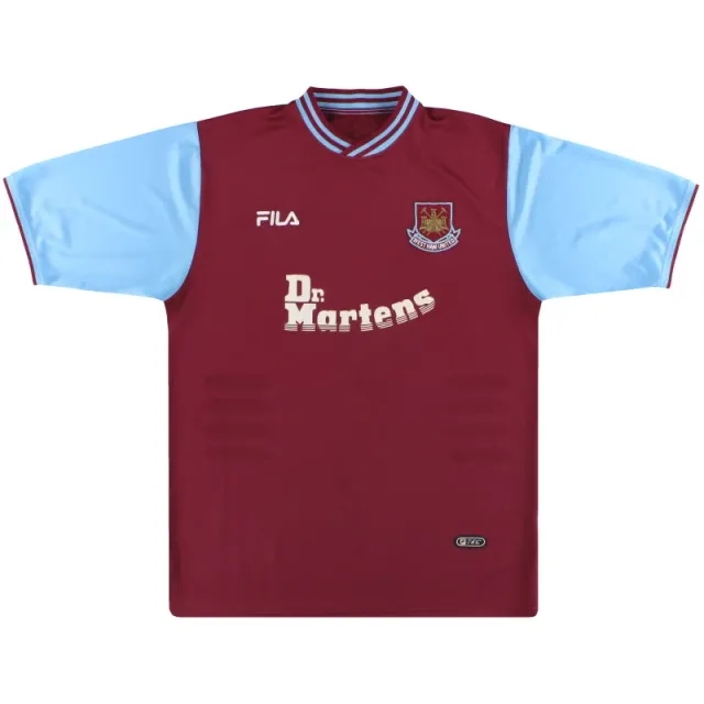 2001-03 West Ham Fila Home Shirt XL - West Ham / Excellent 