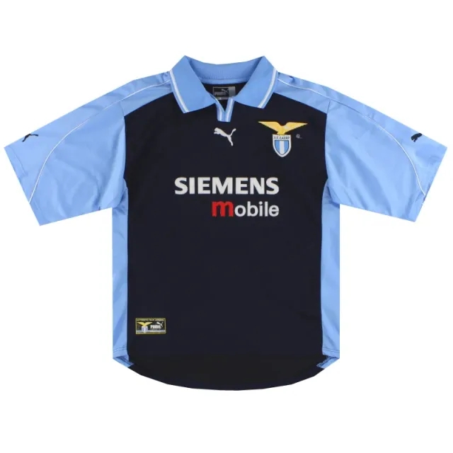 2001-02 Lazio Puma European Away Shirt S - Lazio / Very good 