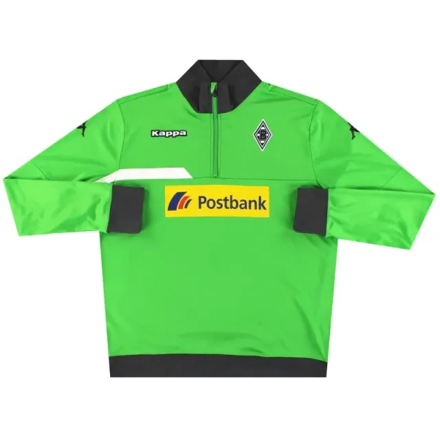 2013-14 Borussia Monchengladbach Kappa 1/4 Zip Training Top M - Borussia Monchengladbach / Very good 