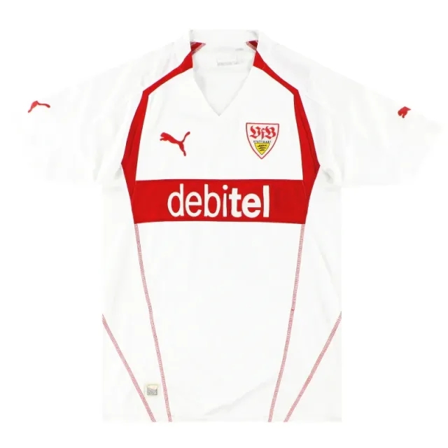 2004-05 Stuttgart Puma Home Shirt S - Other German Clubs / Very Good 