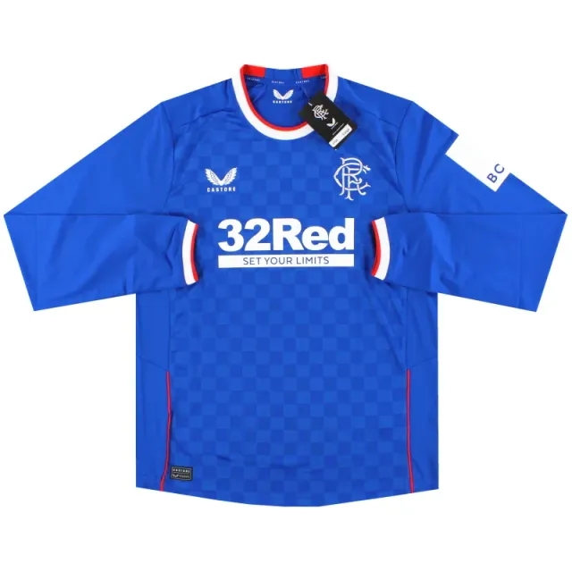 2022-23 Rangers Castore Pro Home Shirt L/S *BNIB* - Rangers / BNIB 