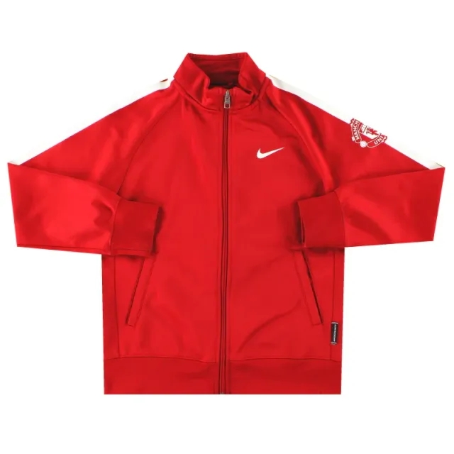 2014-15 Manchester United Nike N98 Track Jacket L.Boys - Manchester United / Excellent 