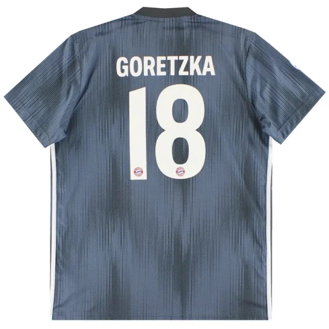 2018-19 Bayern Munich adidas Third Shirt Goretzka #18 L - Bayern Munich / Excellent 