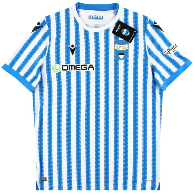 2020-21 SPAL Macron Home Shirt *w/tags* - Other Italian Clubs / w/tags 