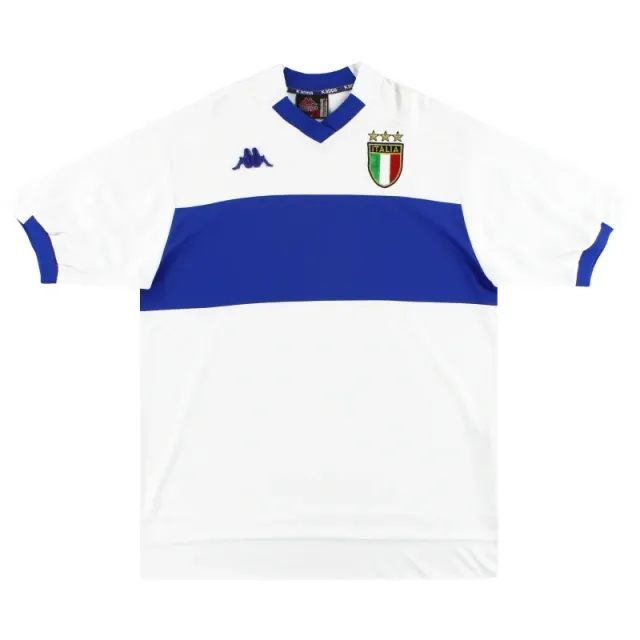 1998-00 Italy Kappa Away Shirt L - Italy / Good 