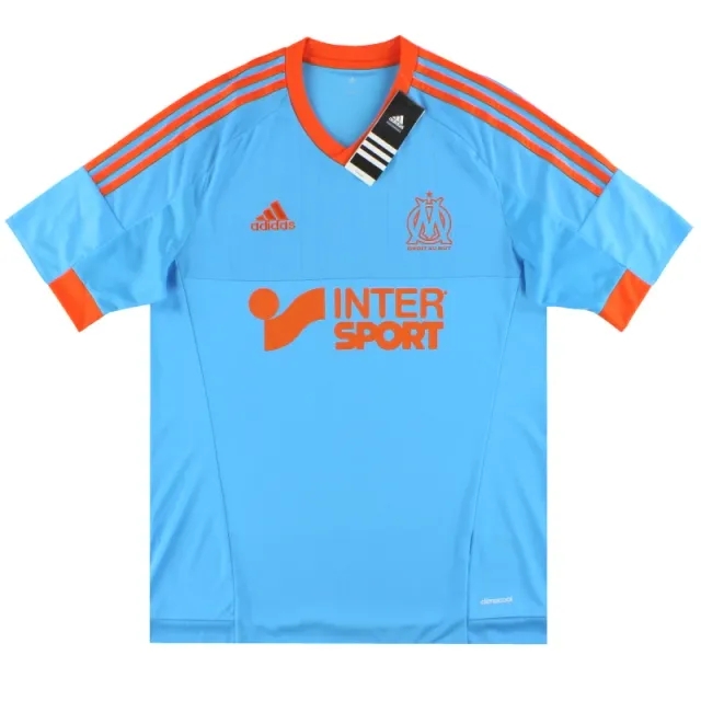 2014-15 Olympique Marseille adidas Fourth Shirt *BNIB* - Olympique Marseille / BNIB 