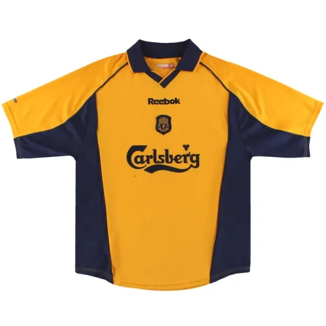 2000-02 Liverpool Reebok Away Shirt XL - Liverpool / Excellent 