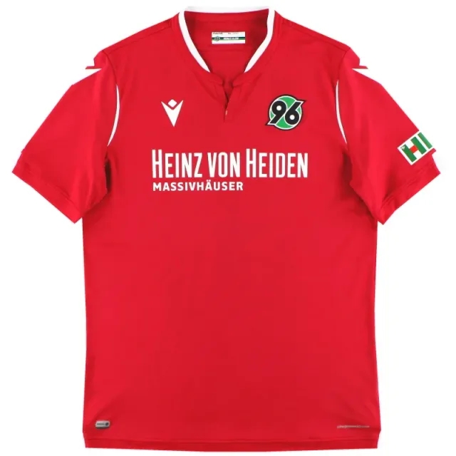 2019-20 Hannover 96 Macron Home Shirt XXL - Other German Clubs / Excellent 
