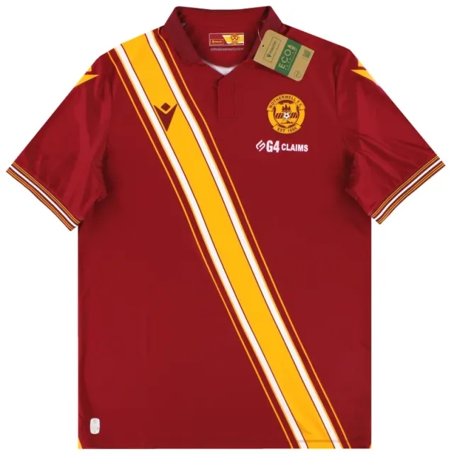 2023-24 Motherwell Macron Away Shirt *BNIB* - Other Scottish Clubs / BNIB 