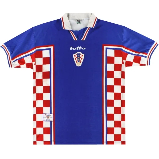 1998-01 Croatia Lotto Away Shirt XL - Croatia / Good 