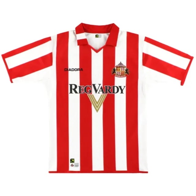 2004-05 Sunderland Diadora Home Shirt M - Sunderland / Excellent 