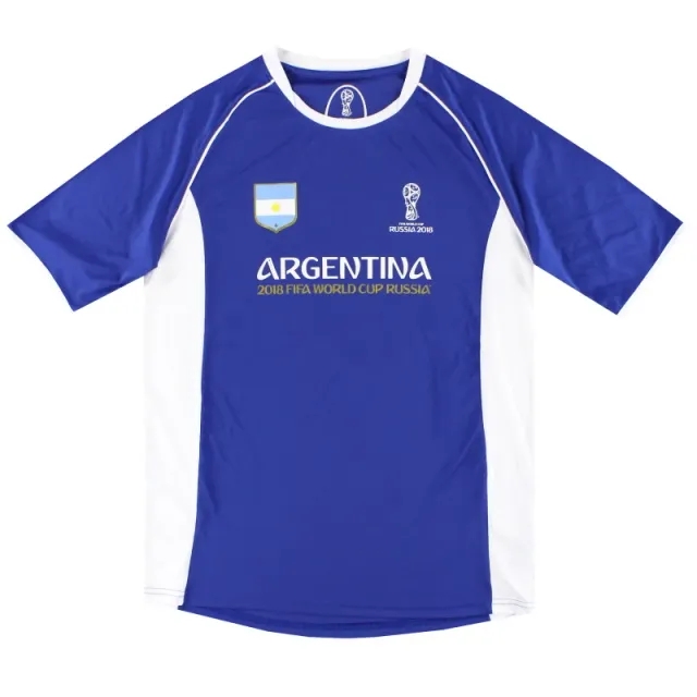 2018 Argentina World Cup Tee L - Argentina / Excellent 