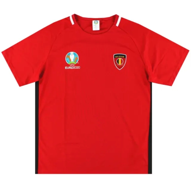 2020-21 Belgium UEFA Euro Tee L - Belgium / Excellent 