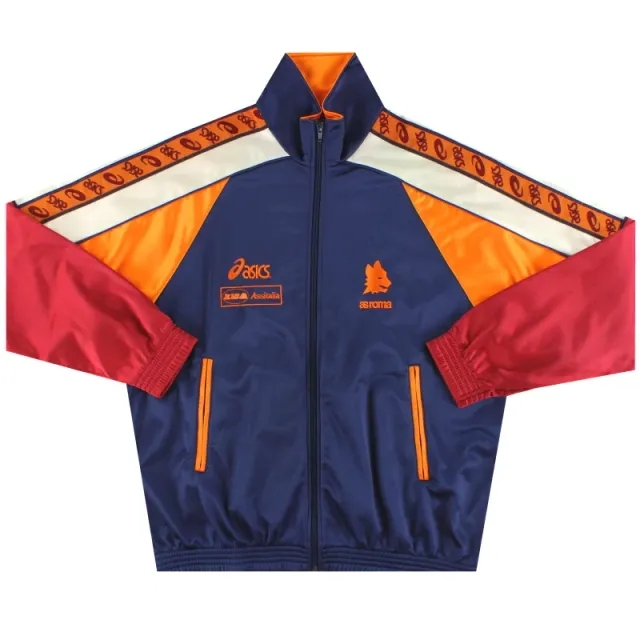 1995-96 Roma Asics Track Jacket *Mint* XXL - Roma / Mint 