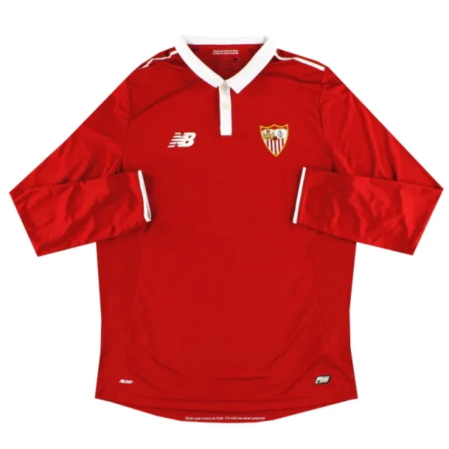 2016-17 Sevilla New Balance Away Shirt L/S L - Sevilla / Excellent 