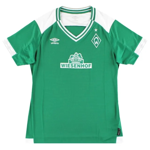 2018-19 Werder Bremen Umbro Home Shirt *As New* Women's 14 - Werder Bremen / As New 