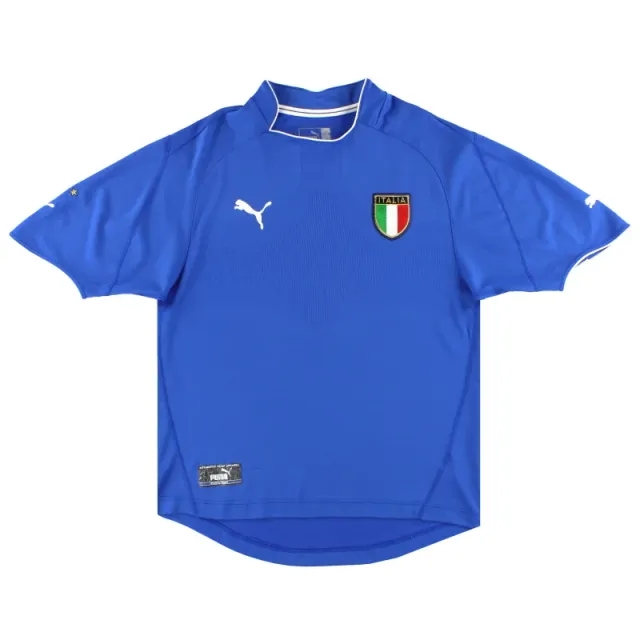 2003-04 Italy Puma Home Shirt S - Italy / Excellent 