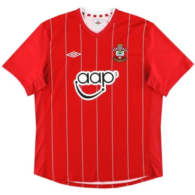 2012-13 Southampton Umbro Home Shirt XL - Southampton / Excellent 