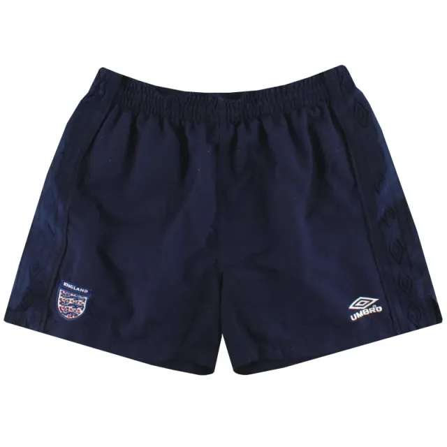 1999-01 England Umbro Home Shorts Y - England / Excellent 