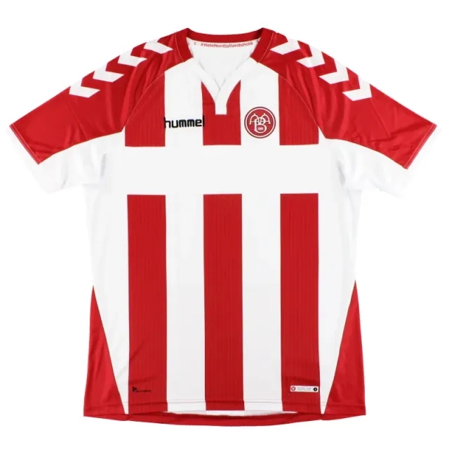 2017-18 Aalborg BK Hummel Home Shirt *As New* M - Other European Clubs / As New 