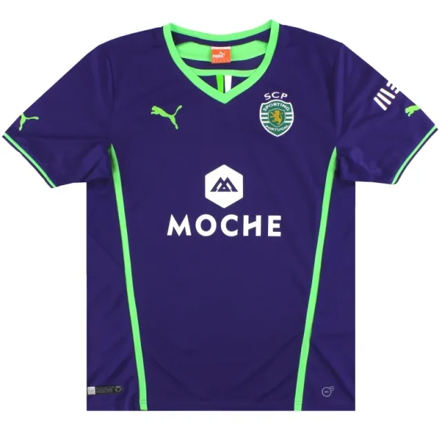 2013-14 Sporting Lisbon Puma Away Shirt M - Sporting Lisbon / Excellent 
