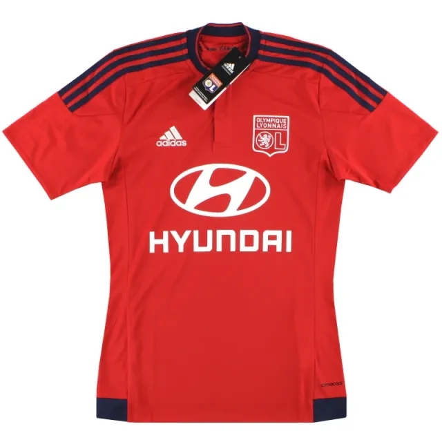 2015-16 Lyon adidas Away Shirt *w/tags* XS - Lyon / w/tags 