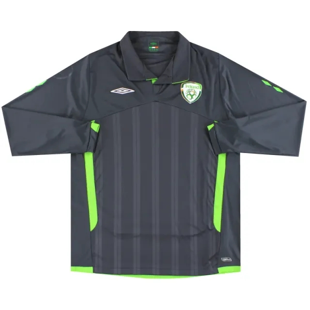 2009-10 Ireland Umbro Third Shirt L/S *As New* XL - Ireland / As New 