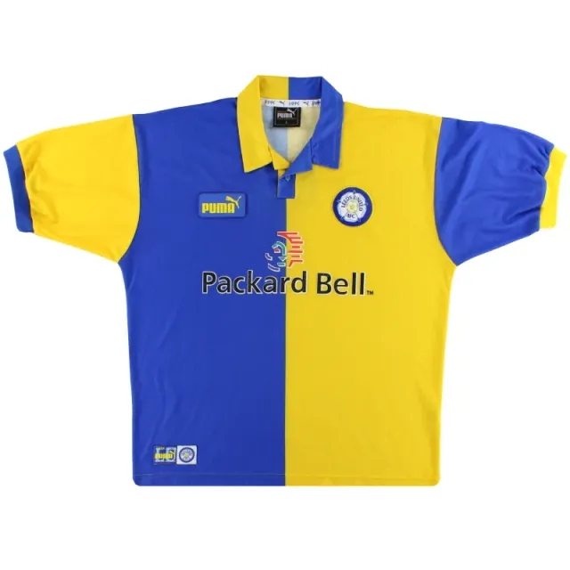1997-99 Leeds Puma Away Shirt L - Leeds / Excellent 