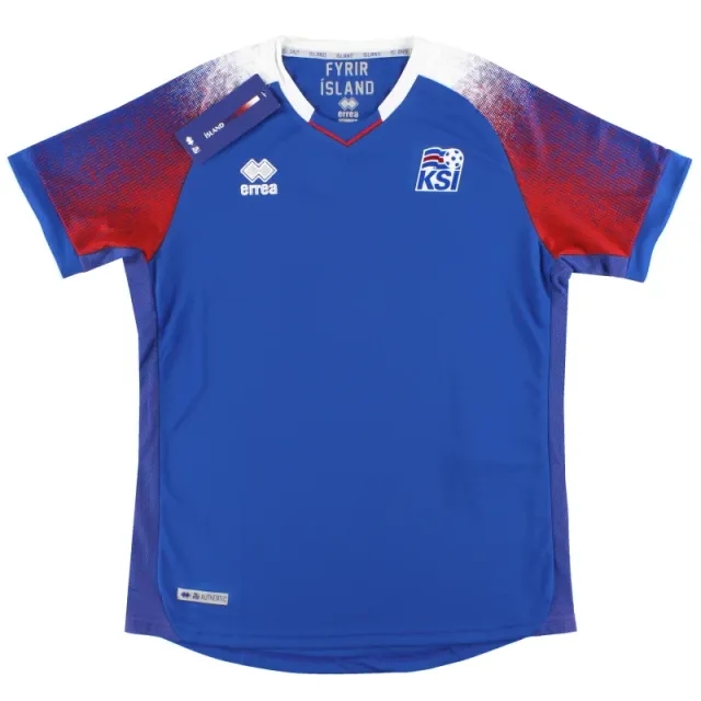 2018-19 Iceland Errea Home Shirt *w/tags* L - Other European / w/tags 