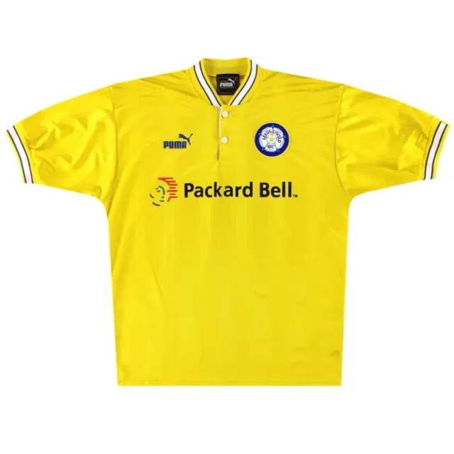 1996-99 Leeds Puma Away Shirt L - Leeds / Excellent 