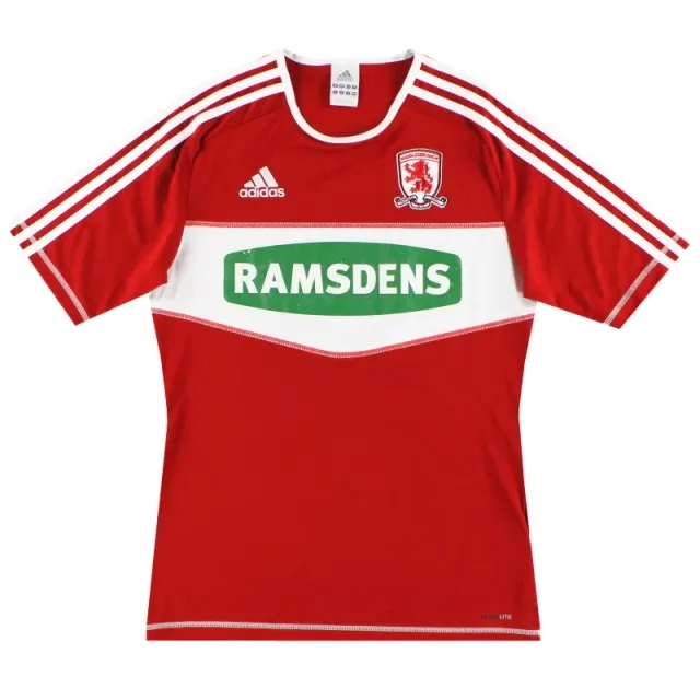 2012-13 Middlesbrough adidas Home Shirt S - Middlesbrough / Very Good 