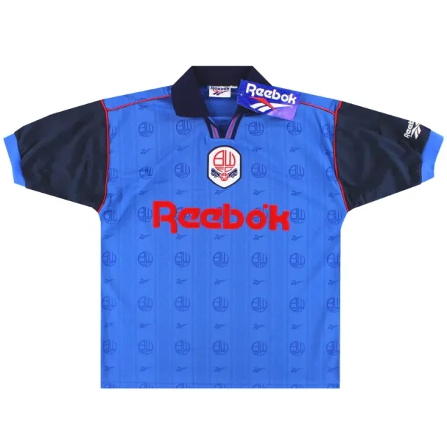 1995-97 Bolton Reebok Away Shirt *BNIB* L - Bolton Wanderers / BNIB 
