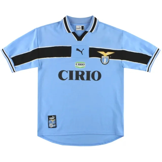 1998-00 Lazio Puma Home Shirt XL - Lazio / Excellent 