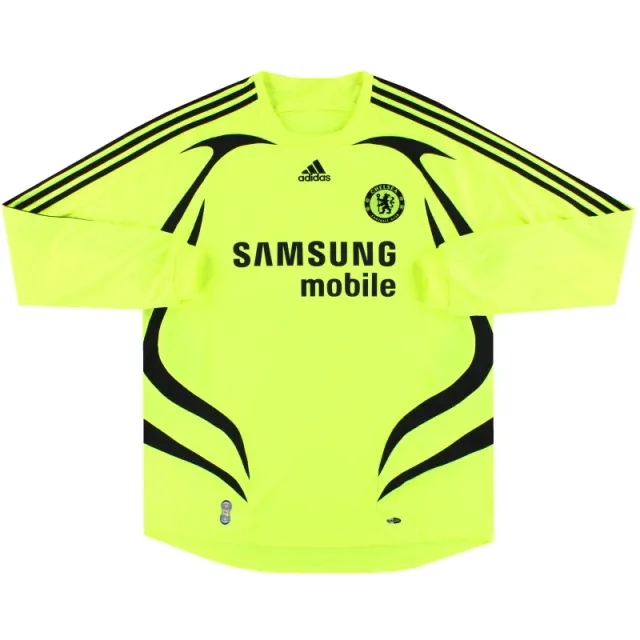 2007-08 Chelsea adidas Away Shirt L/S XL - Chelsea / Excellent 