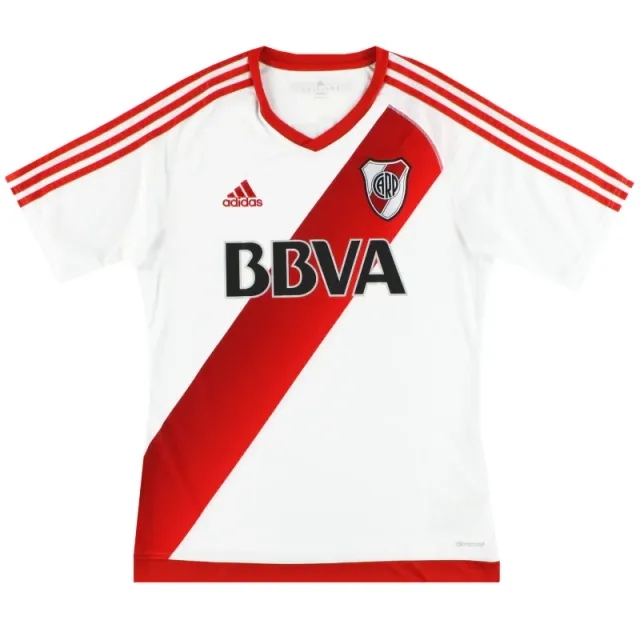 2016-17 River Plate adidas Home Shirt L - Central and South American Clubs / Excellent 