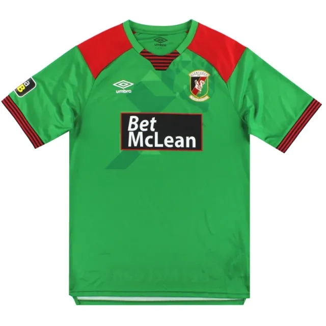 2020-21 Glentoran Umbro Home Shirt *As New* - Irish Clubs / As New 