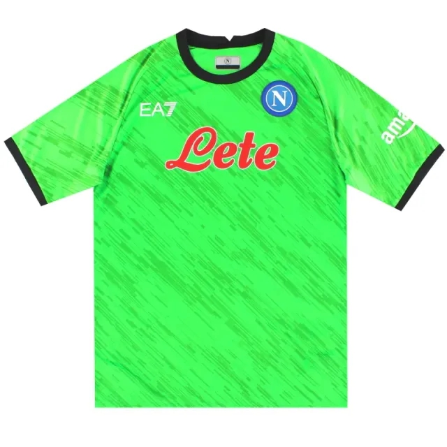 2022-23 Napoli EA7 Goalkeeper Shirt *As New* - Napoli / As New 