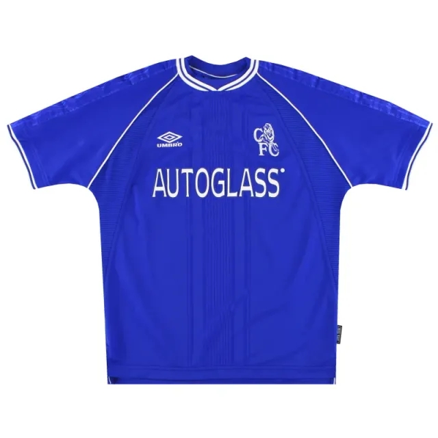 1999-01 Chelsea Umbro Home Shirt M - Chelsea / Excellent 