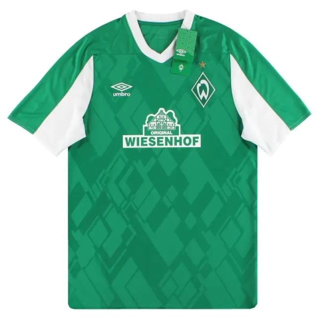 2020-21 Werder Bremen Umbro Home Shirt *w/tags* XXL - Werder Bremen / w/tags 