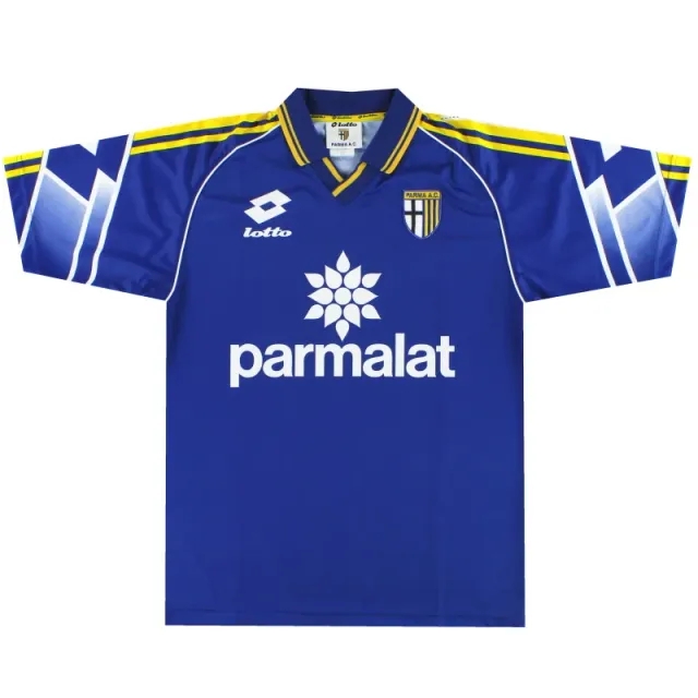 1998-99 Parma Training Lotto Shirt *Mint* XL - Parma / Excellent 