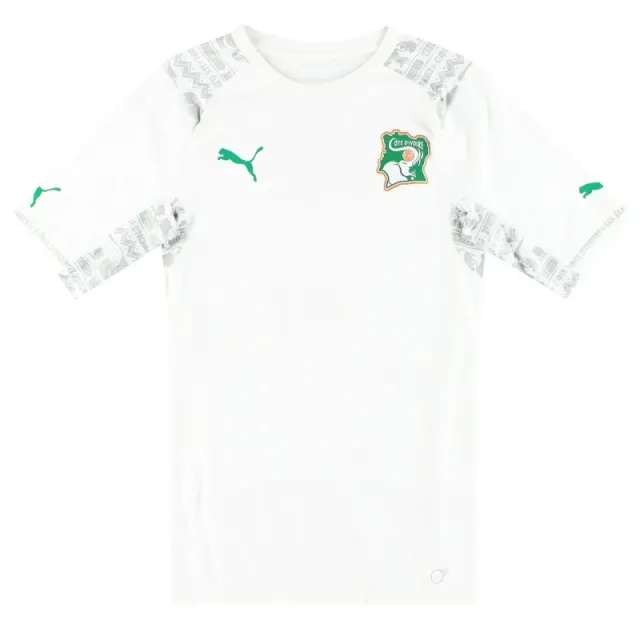 2014-17 Ivory Coast Puma Player Issue Third Shirt *As New* L - African / As New 