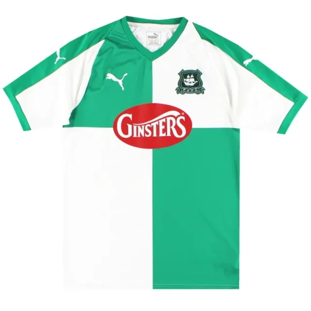2018-19 Plymouth Puma Away Shirt M - Plymouth Argyle / Excellent 