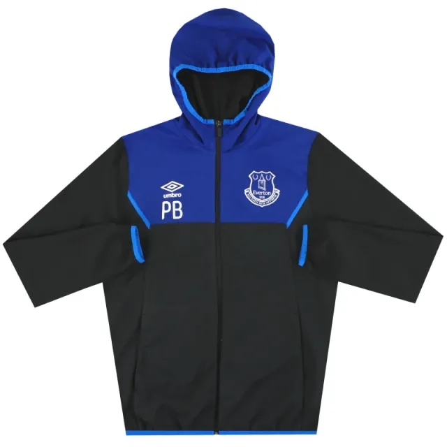 2016-17 Everton Umbro Player Issue Track Jacket 'PB' L - Everton / Excellent 