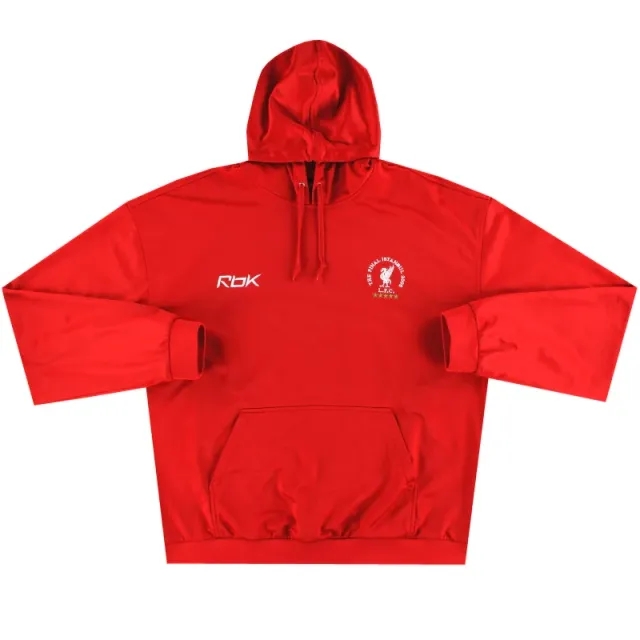 2005 Liverpool 'The Final Istanbul' Reebok Hoodie XXL - Liverpool / Excellent 