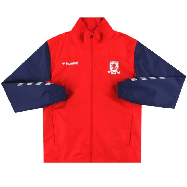 2019-20 Middlesbrough Hummel Track Jacket M - Middlesbrough / Excellent 