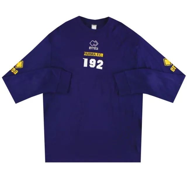 2005-06 Parma Errea Player Issue Training Top L/S #192 L - Parma / Very good 