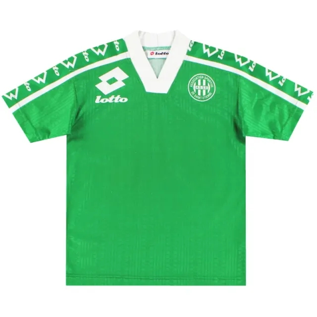 1996-97 Saint Etienne Lotto Training Shirt XL.Boys - Other French Clubs / Excellent 